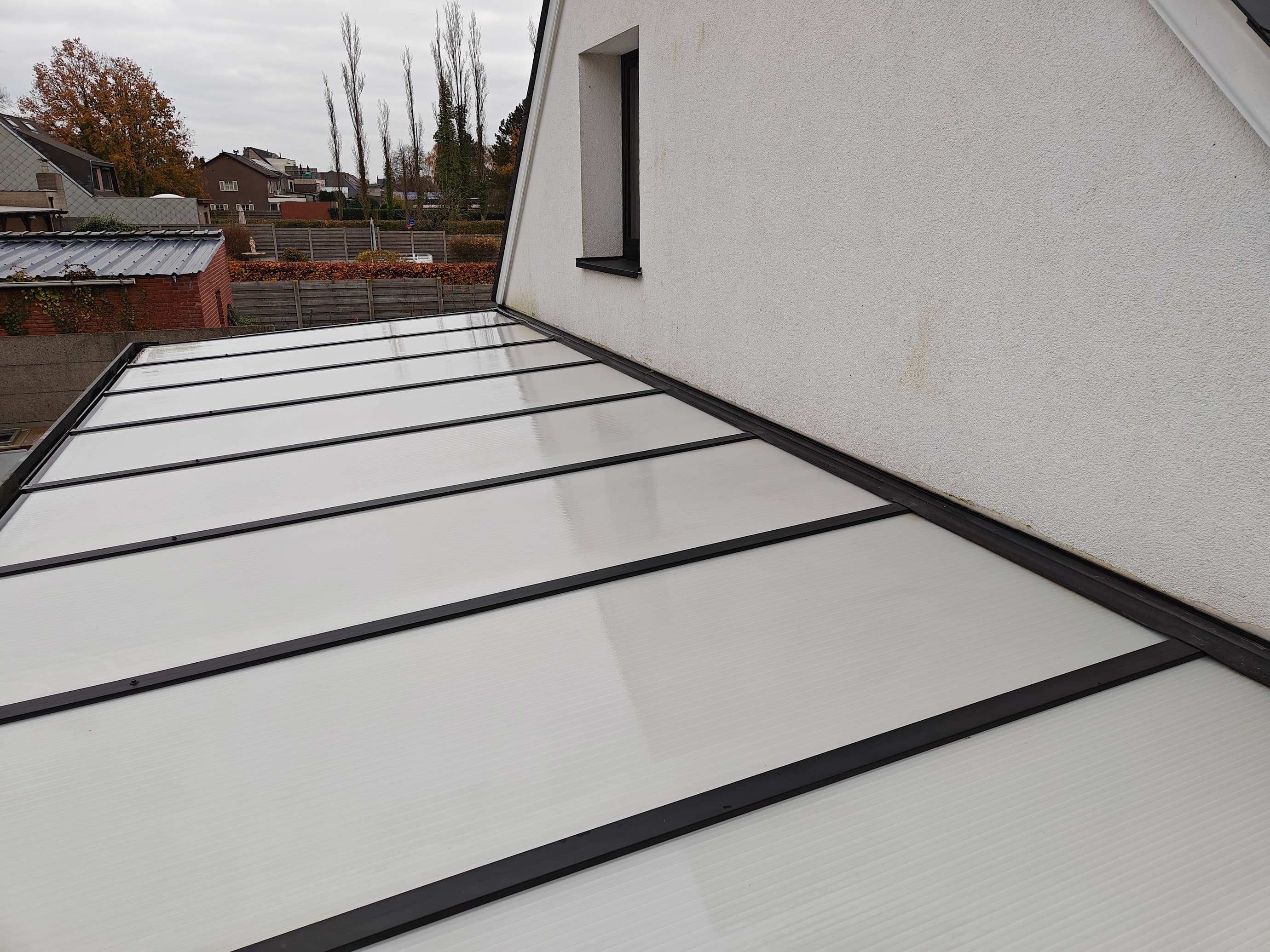 Overkapping reiniging